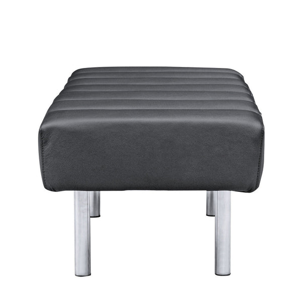 Fine Mod Imports Classic Leather Bench 2 Seater | Stools & Benches | Modishstore-6