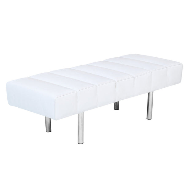 Fine Mod Imports Classic Leather Bench 2 Seater | Stools & Benches | Modishstore-3