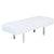 Fine Mod Imports Classic Leather Bench 2 Seater | Stools & Benches | Modishstore-3