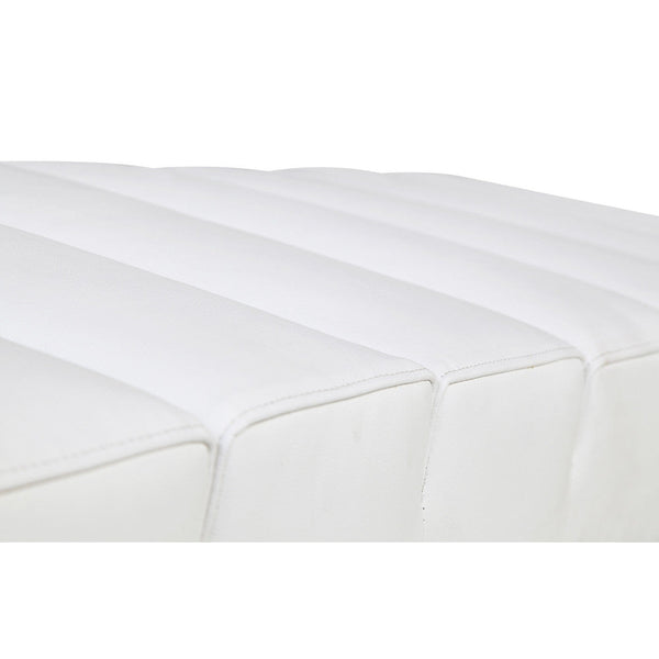 Fine Mod Imports Classic Leather Bench 2 Seater | Stools & Benches | Modishstore-10