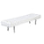 Fine Mod Imports Classic Leather Bench 3 Seater | Stools & Benches | Modishstore-3