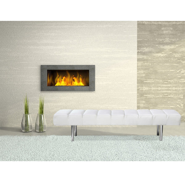 Fine Mod Imports Classic Leather Bench 3 Seater | Stools & Benches | Modishstore-11