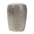 A&B Home Silver Ceramic Stool