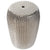 A&B Home Silver Ceramic Stool