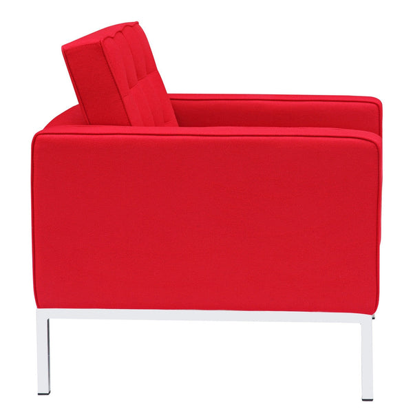 Fine Mod Imports Button Arm Chair in Wool | Armchairs | Modishstore-13