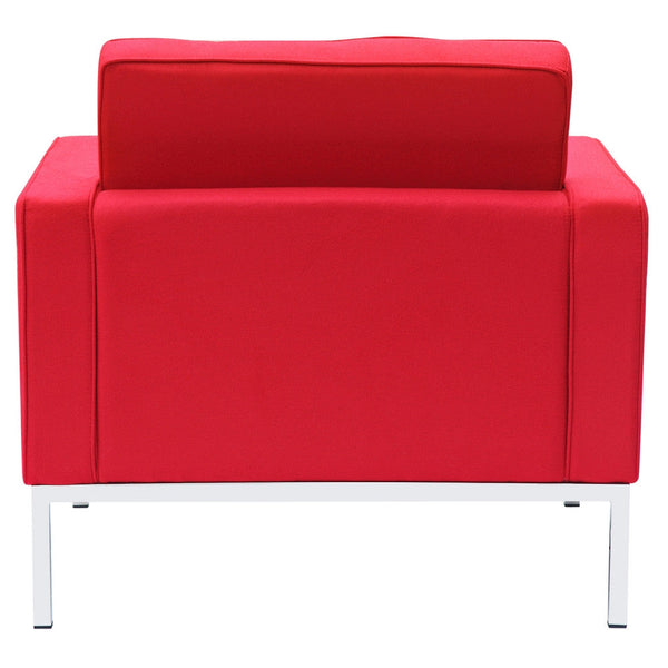 Fine Mod Imports Button Arm Chair in Wool | Armchairs | Modishstore-14
