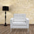 Fine Mod Imports Button Arm Chair in Wool | Armchairs | Modishstore-21