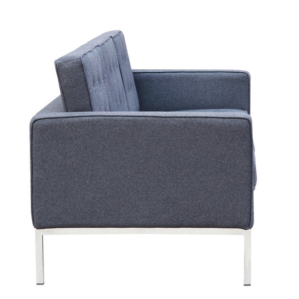 Fine Mod Imports Button Sofa in Wool | Sofas | Modishstore-11