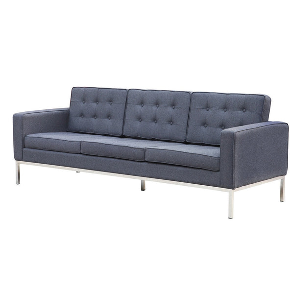 Fine Mod Imports Button Sofa in Wool | Sofas | Modishstore-14