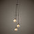 Uttermost Methuen 3 LT. Cluster Pendant | Modishstore | Pendant Lamps