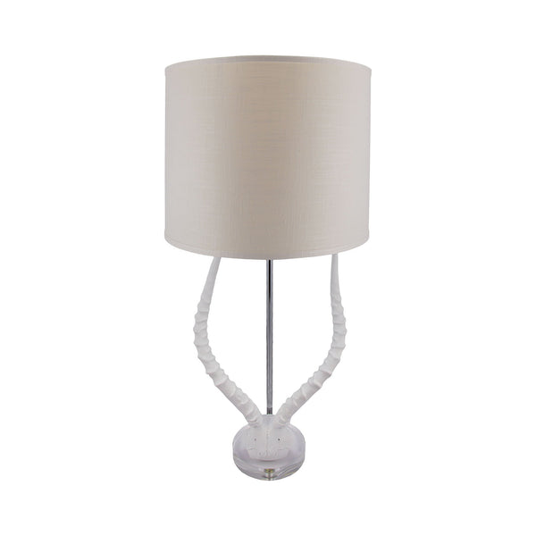 Dimond Home Faux Horn Table Lamp In With Shade | Modishstore | Table Lamps