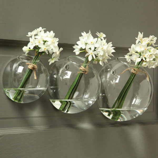 HomArt Wall Bubble - Clear - Set of 4 | Modishstore | Glass Terrariums