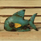 HomArt Metal Fish - Assorted Colors - Set of 12-17