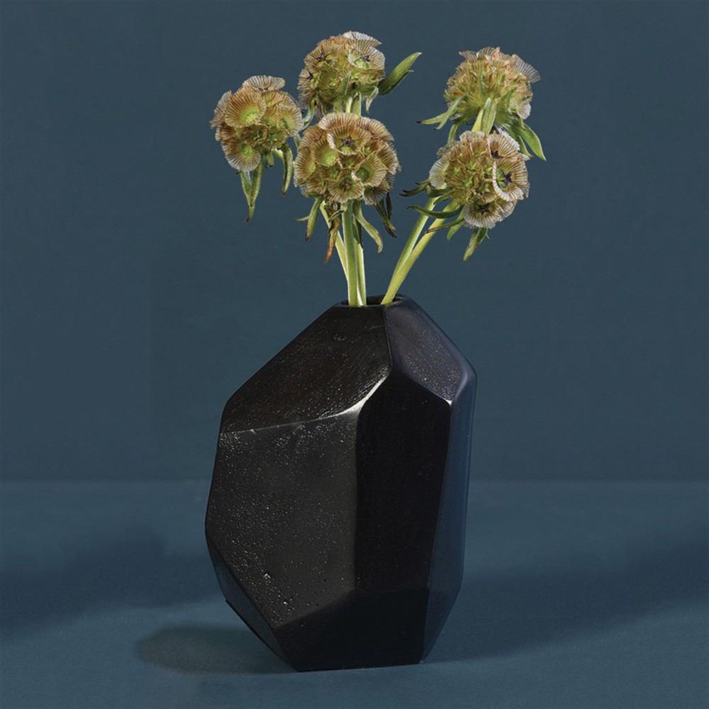 HomArt Liv Faceted Vase - Set of 2-6