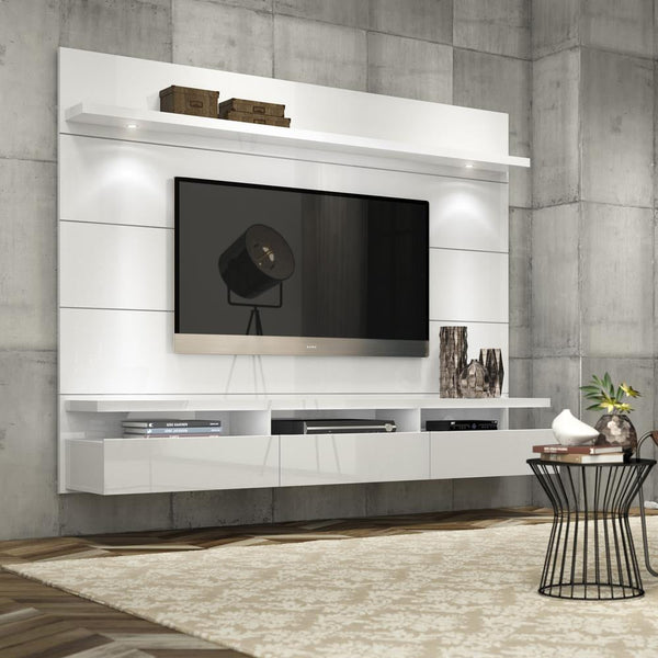 Manhattan Comfort Cabrini 1.8 Floating Wall Theater Entertainment Center | TV Panels | Modishstore