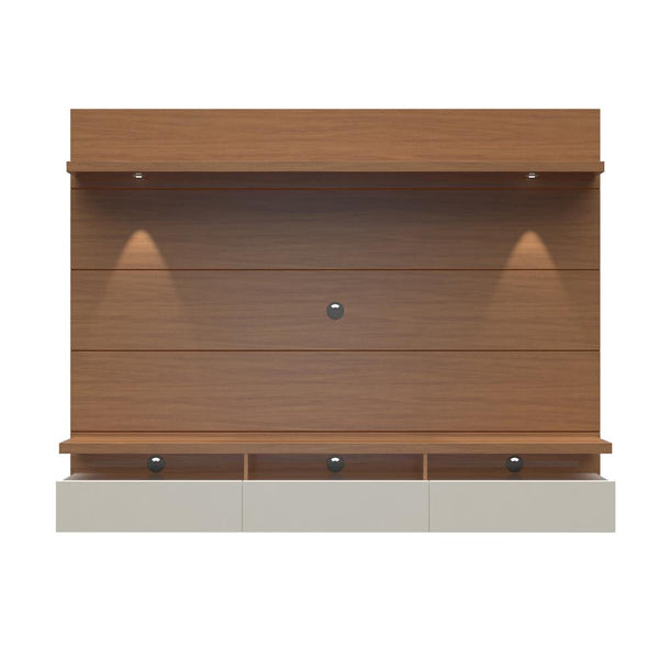 Manhattan Comfort Cabrini 2.2 Floating Wall Theater Entertainment Cente | TV Panels | Modishstore-8