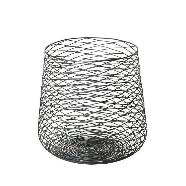 HomArt Claus Wire Baskets - Set of 2 - Black-4