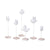 Guild Master Wooden Bird Set 6 | Modishstore | Home Accents
