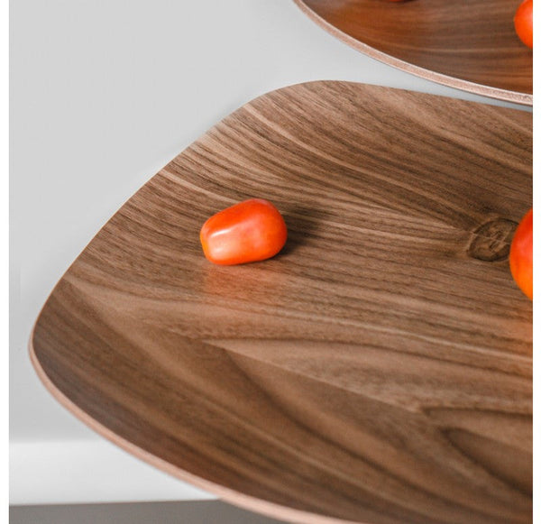 Gold Leaf Design Group Wood Square Tray - Set of 3 | Trays | Modishstore-4