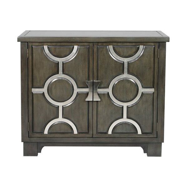 Uttermost Caine 2 Door Cabinet | Modishstore | Cabinets-2