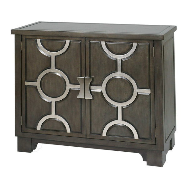 Uttermost Caine 2 Door Cabinet | Modishstore | Cabinets-4