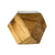 HomArt Icosahedron Wood Block - Natural - Med-4