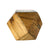 HomArt Icosahedron Wood Block - Natural - Med-4