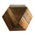 HomArt Icosahedron Wood Block - Natural - Feature Image-2