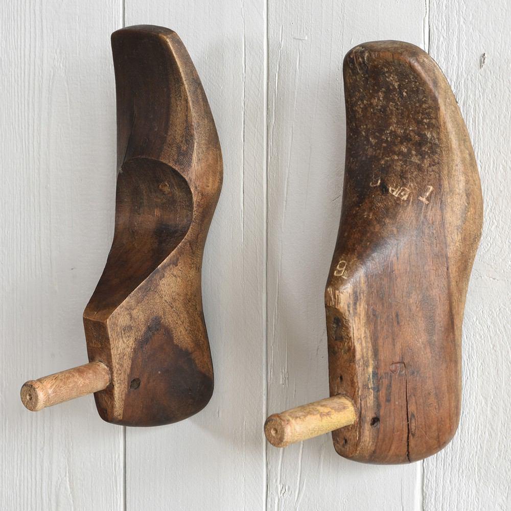 HomArt Shoe Mold Wall Hook - Set of 4 - Feature Image | Modishstore | Hooks & Racks