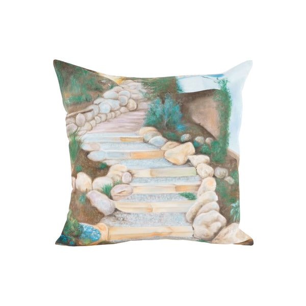 Guild Master Stone Path Pillow | Modishstore | Pillows