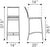 Zuo Soar Bar Chair - Set Of 2 | Bar Stools | Modishstore-10