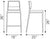 Zuo Dolemite Counter Chair - Set Of 2 | Counter Stools | Modishstore-10