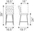Zuo Uppsala Counter Chair - Set Of 2 | Counter Stools | Modishstore-5
