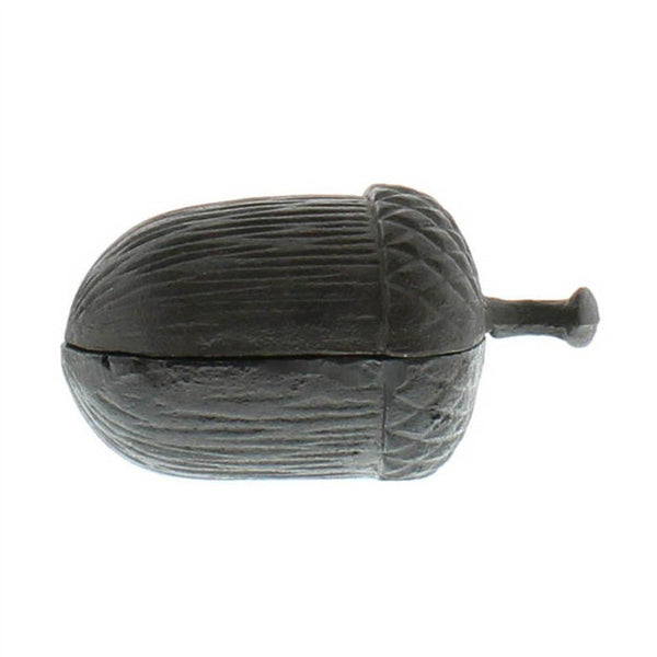 HomArt Acorn Box - Cast Iron - Brown - Set of 4-2
