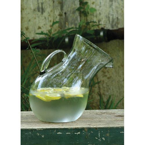 Kalalou Glass Tilted Pitcher-3