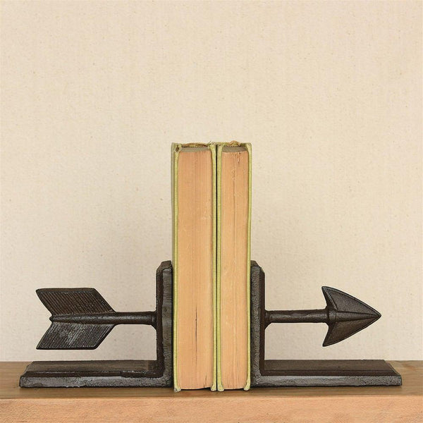 HomArt Arrow Cast Iron Bookends-6