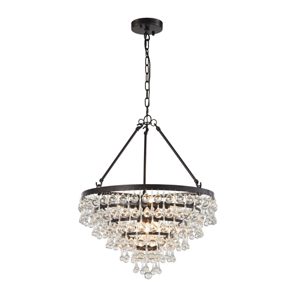 ELK Lighting Ramira 6 Light Chandelier - 31271/6 | Modishstore | Chandeliers