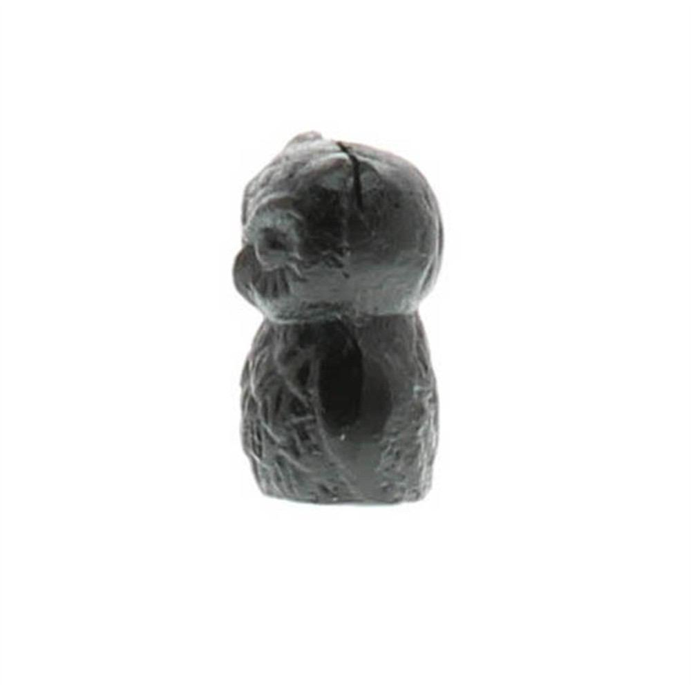 HomArt Owl Place Card Holder - Cast Iron - Antique Black - Set of 8-3