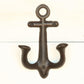 HomArt Anchor Hook - Cast Iron - Antique Black - Set of 6 - Feature Image | Modishstore | Hooks & Racks