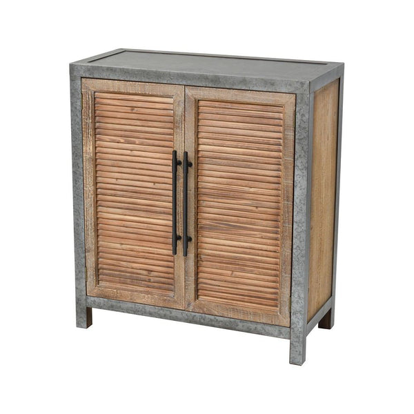 Sterling Industries Badlands Drifted Oak 2-Door Chest | Modishstore | Cabinets