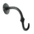 HomArt Gazebo Wall Hook - Cast Iron - Antique Black - Set of 6-2