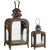 A&B Home Gibson Speakeasy Candle Lanterns - Set Of 2