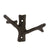 HomArt Faux Bois Cast Iron Wall Hook - Twig - Brown - Set of 6-2