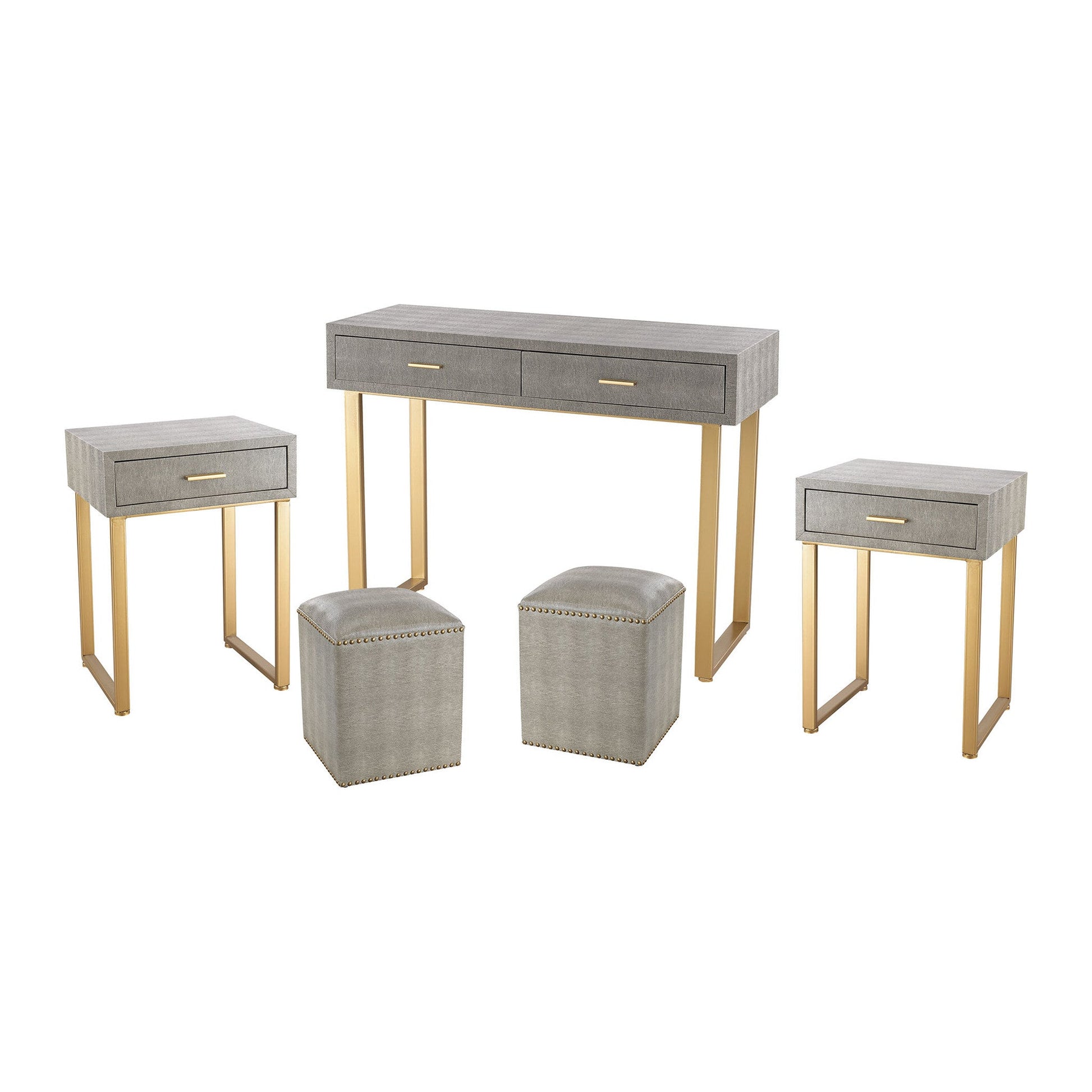 Sterling Industries Beaufort Point 5-Piece Furniture Set | Modishstore | Side Tables