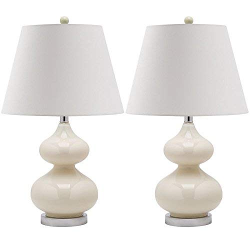 Safavieh Eva Double Gourd Glass Lamp | Table Lamps |  Modishstore  - 3