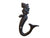 Kalalou Cast Iron Mermaid Hook - Rustic - Set Of 8-2