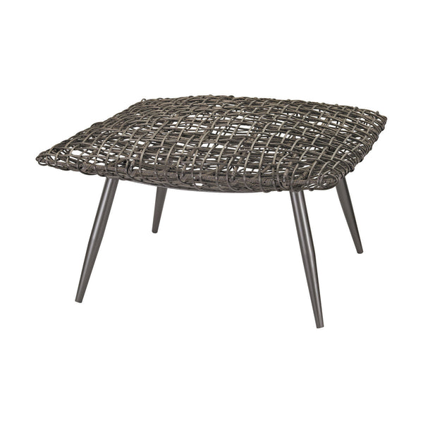 Dimond Home Woven Wicker Stool | Modishstore | Stools & Benches