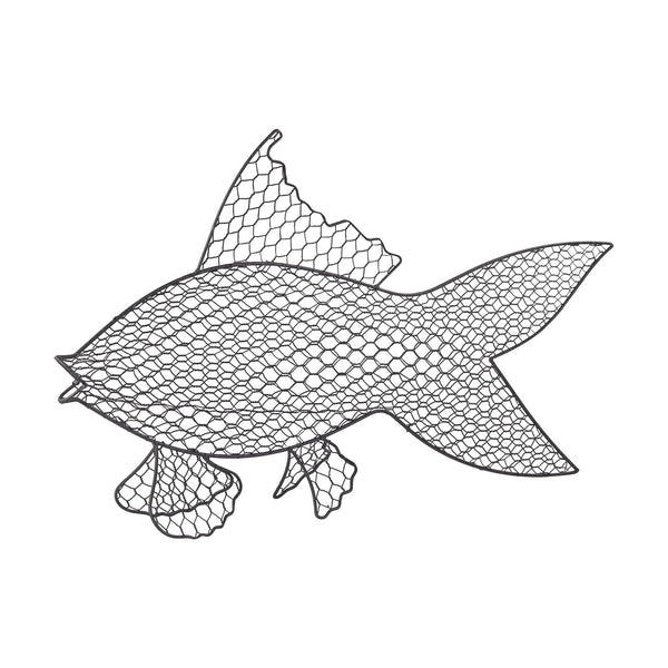 Sterling Industries Wire Fish Wall Decor | Modishstore | Wall Decor