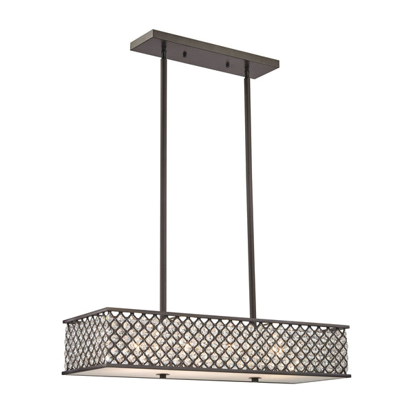 ELK Lighting Genevieve 4 Light Chandelier - 32103/4 | Modishstore | Chandeliers