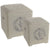 A&B Home Bella Ottoman Cubes - Set Of 2
